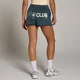 Damskie Lekkie Spodenki Dresowe MP Women's Move Club Graphic Lightweight Loopback - Wyblakły Niebieski