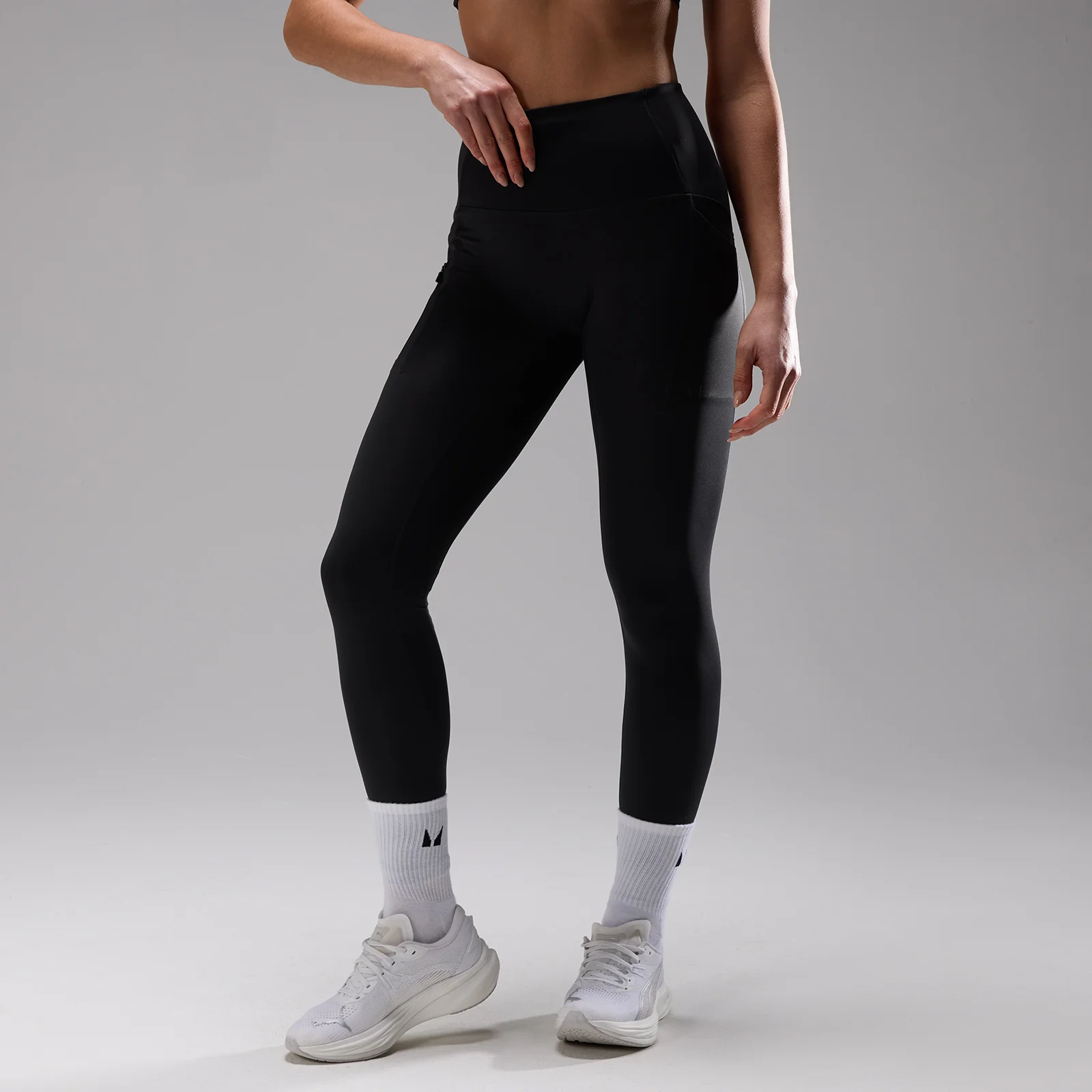 Damskie Legginsy MP Velocity Ultra - Czarny - XS Obraz 1