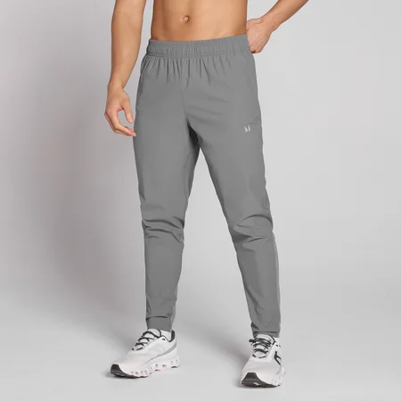 Męskie Spodnie Dresowe MP Tempo Woven Jogger - Stalowy Szary