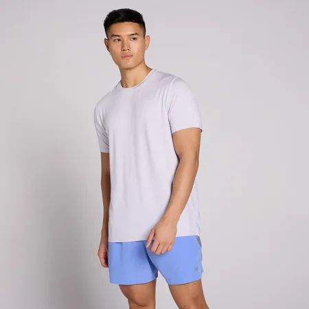 MP Męski T-Shirt Tempo Marl - Liliowoszary
