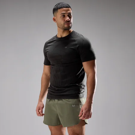 Koszulka MP Velocity Ultra Seamless dla mężczyzn - Prany Czarny