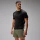 Koszulka MP Velocity Ultra Seamless dla mężczyzn - Prany Czarny