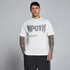 MP Męska Koszulka Lift Burnout Cotton Graphic - Retro Biały