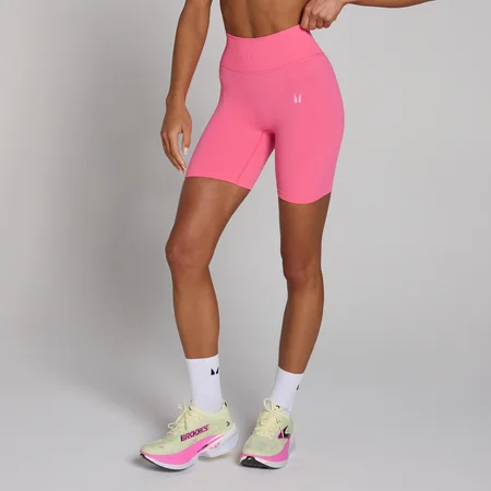 Damskie szorty Tempo Hybrid Seamless MP - Różowy Vibrant