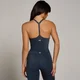 Damski Top Tempo Strappy Racerback MP - Ciemnoniebieski
