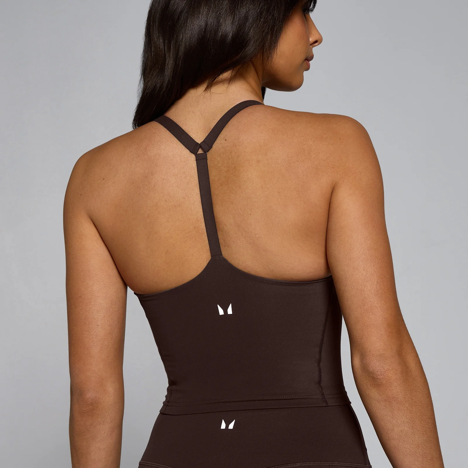 MP Women's Tempo Strappy Racerback Vest - Cocoa - L Obraz 4