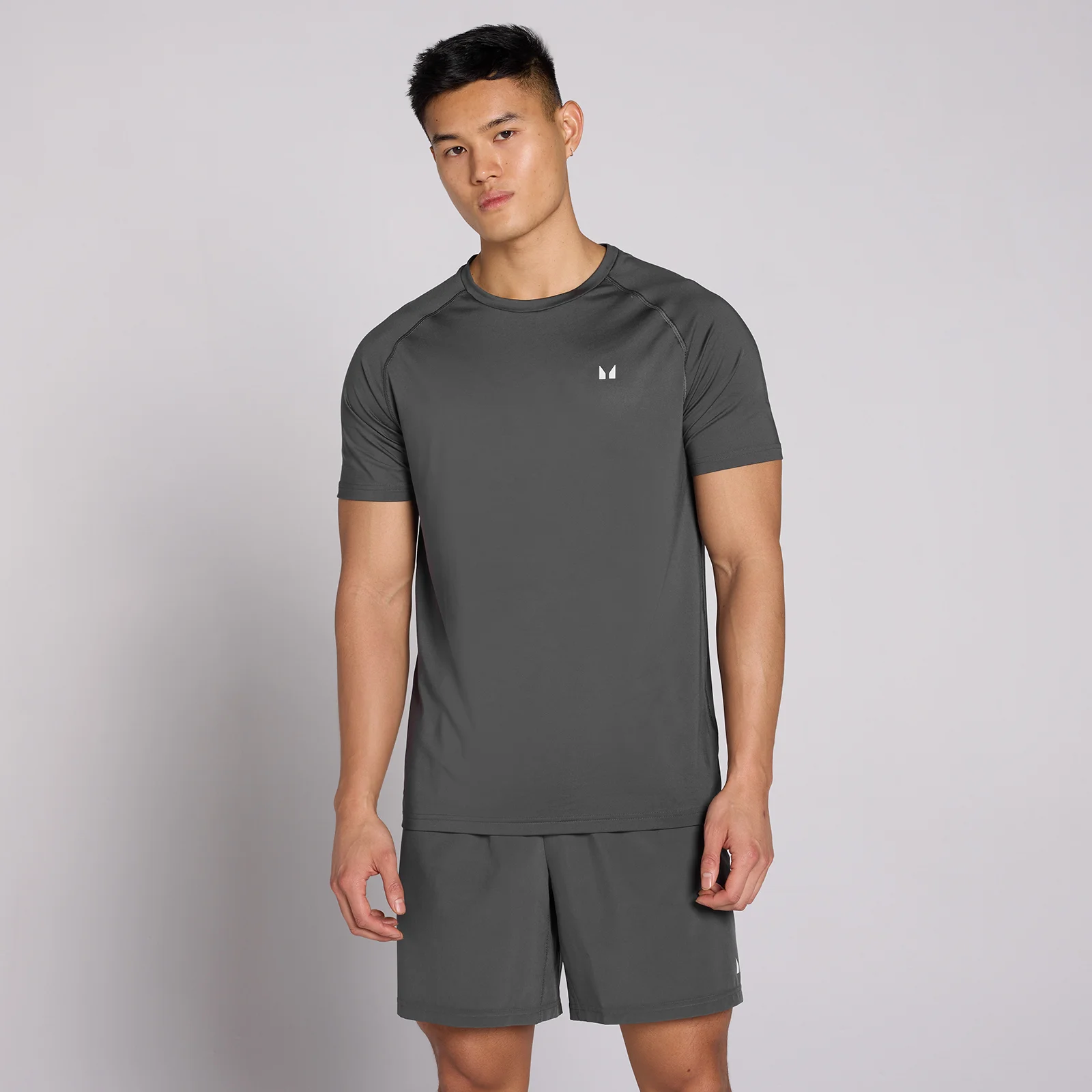 MP Men's Training Short Sleeve T-Shirt - Dark Grey - S Obraz 1