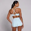 MP Damski Biustonosz Sportowy Tempo Twist Back - Baby Blue