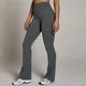 MP Damskie Legginsy Tempo Flared - Ciemnoszary