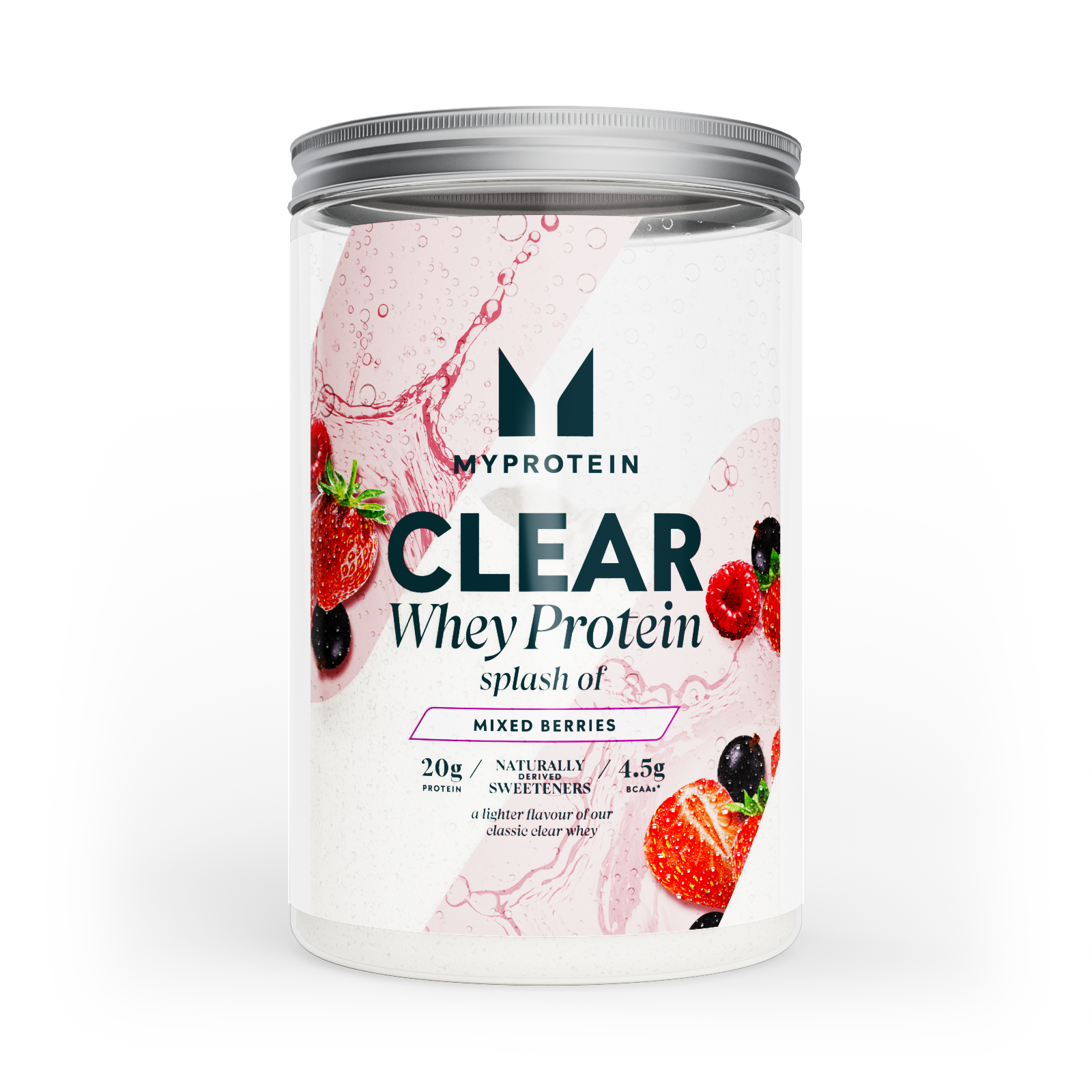 Clear Whey Splash - 390G - 15Porcja - Splash Of - Mixed Berries Obraz 1