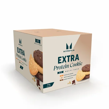 Myprotein Extra Protein Cookie, Variety Box | 12 Ciasteczek