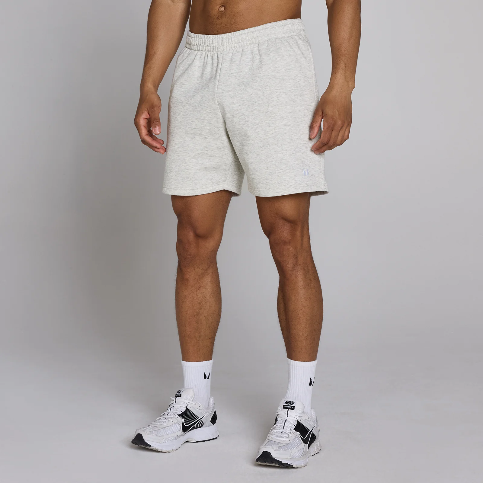 MP Men's Rest Day 7" Sweat Short - Light Grey Marl - L Obraz 1