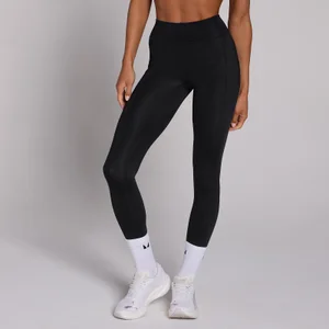 MP Damskie Legginsy Treningowe z Kieszeniami - Czarny - Size XS