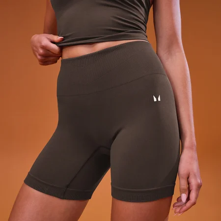 Spodenki MP Tempo Seamless Scrunch dla Kobiet - Kakaowy
