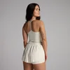 Koszulka damska MP Tempo Strappy Racerback - Kokosowy