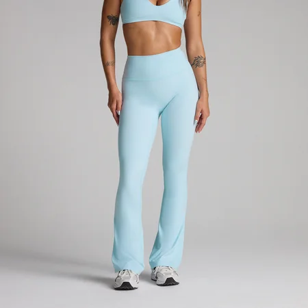 Legginsy Rozszerzane MP Tempo damskie - Błękitny