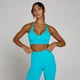 MP Biustonosz Sportowy Damski Tempo Ultra Seamless - Elektryczny Niebieski