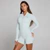 MP Kurtka Damska Tempo Ultra Seamless Full Zip - Błękitna Aura