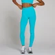 MP Leginsy Damskie Tempo Ultra Seamless - Elektryczny Niebieski