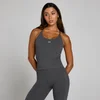 MP Damska Koszulka Bezrękawowa Tempo Ultra Seamless Longline - Szary Robust