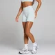 MP Damskie Spodenki Rowerowe Tempo Ultra Seamless - Niebieski Aura