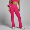 Damskie Legginsy MP Women's Tempo Seamless Flared - Bold Berry