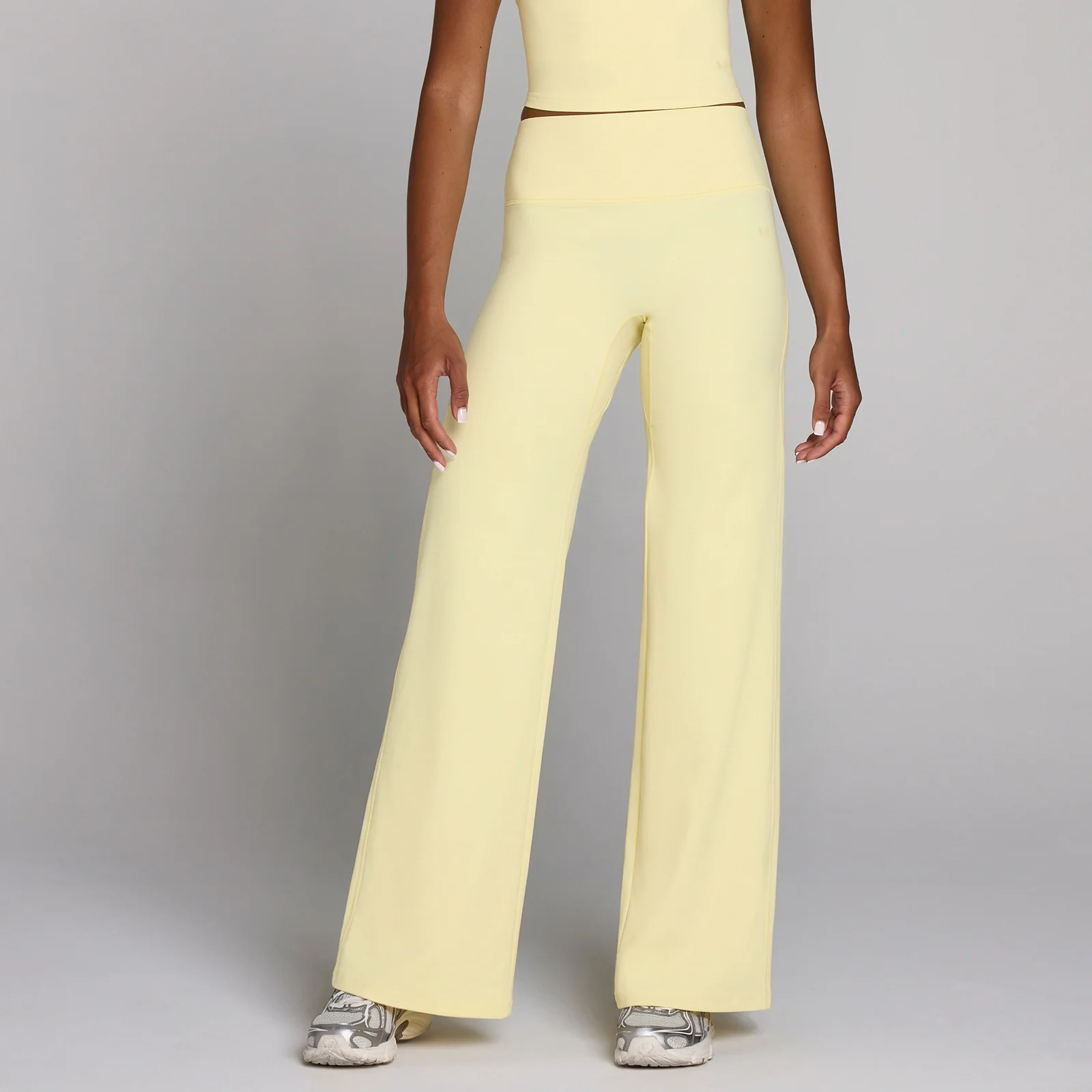 Legginsy damskie MP Tempo Wide Leg - Maślany - S Obraz 1