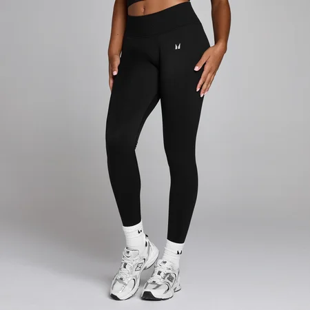 Legginsy damskie MP Seamless Invisible Scrunch - Prany Czarny