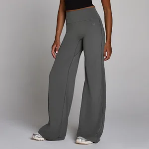 Legginsy damskie MP Tempo Wide Leg - Ciemnoszary - Size M