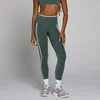Damskie Leginsy Treningowe MP Velocity Contrast - Mglista Zieleń
