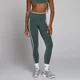 Damskie Leginsy Treningowe MP Velocity Contrast - Mglista Zieleń
