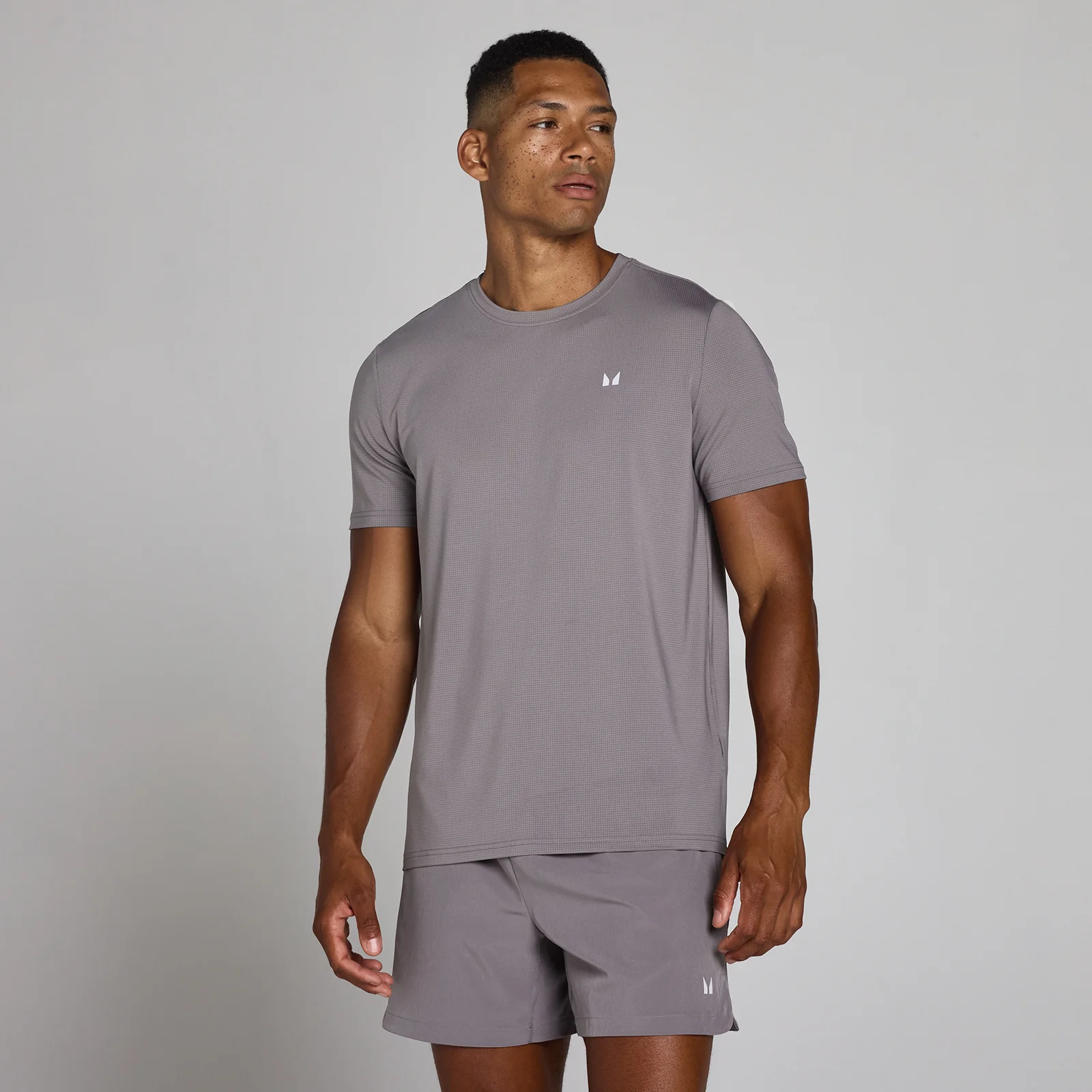 MP Men's Training Grid T-Shirt - Graphite - M Obraz 1