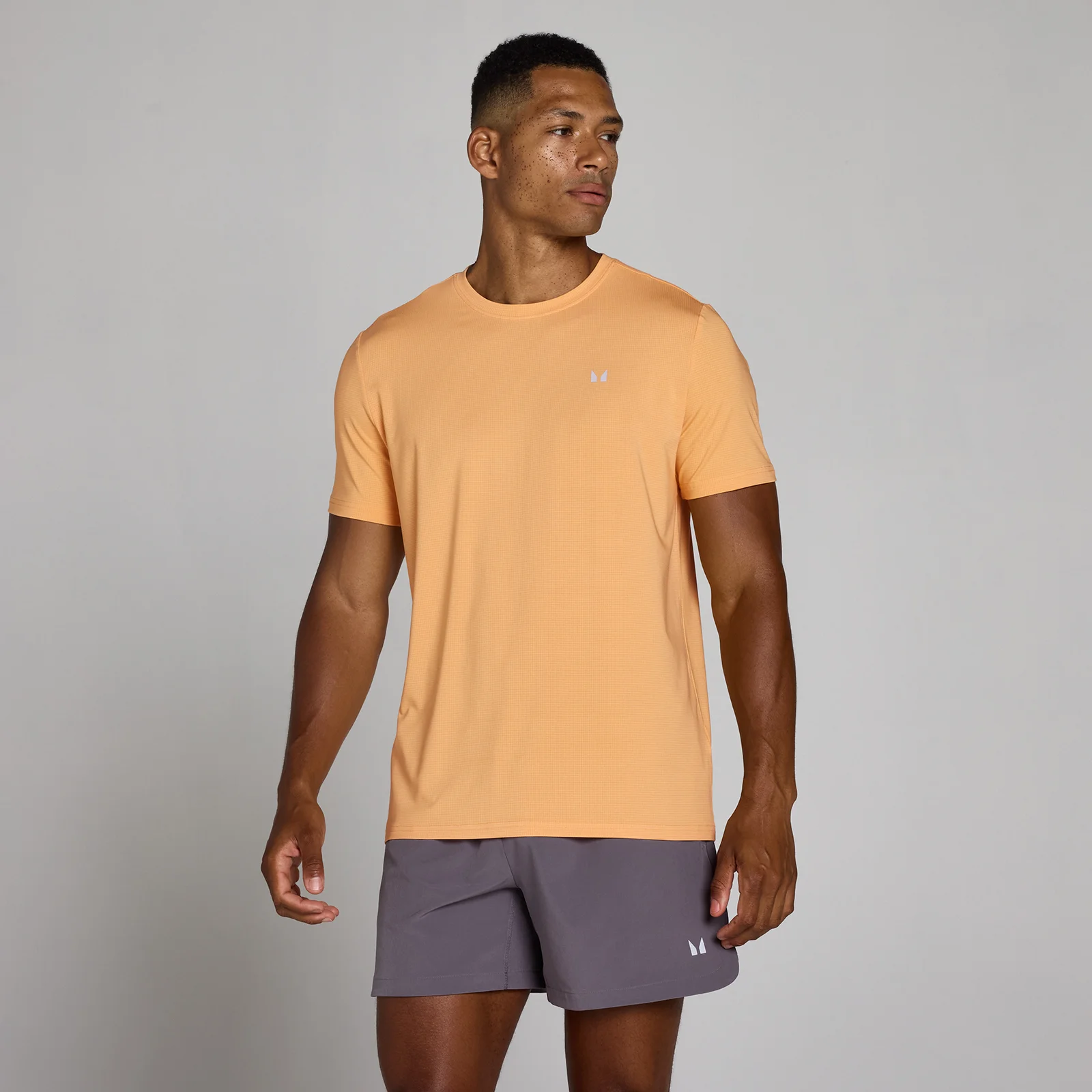 MP Men's Training Grid T-Shirt - Apricot - M Obraz 1