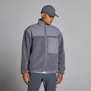 Bluza Polarowa Borg MP Męska - Ciemny Melanż - Size XS