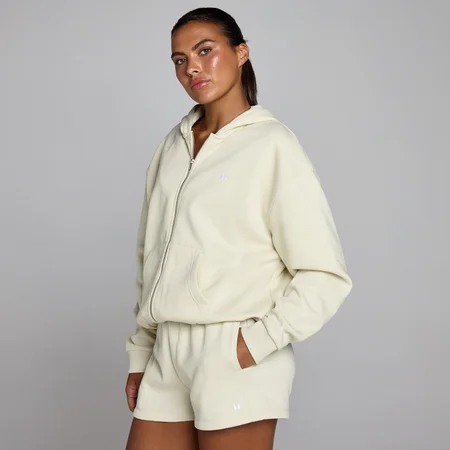 Bluza z Kapturem MP Women's Basics z Zamkiem - Pustynny Beż