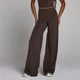 Damskie spodnie MP Tempo Wide Leg Tall - Kakaowy