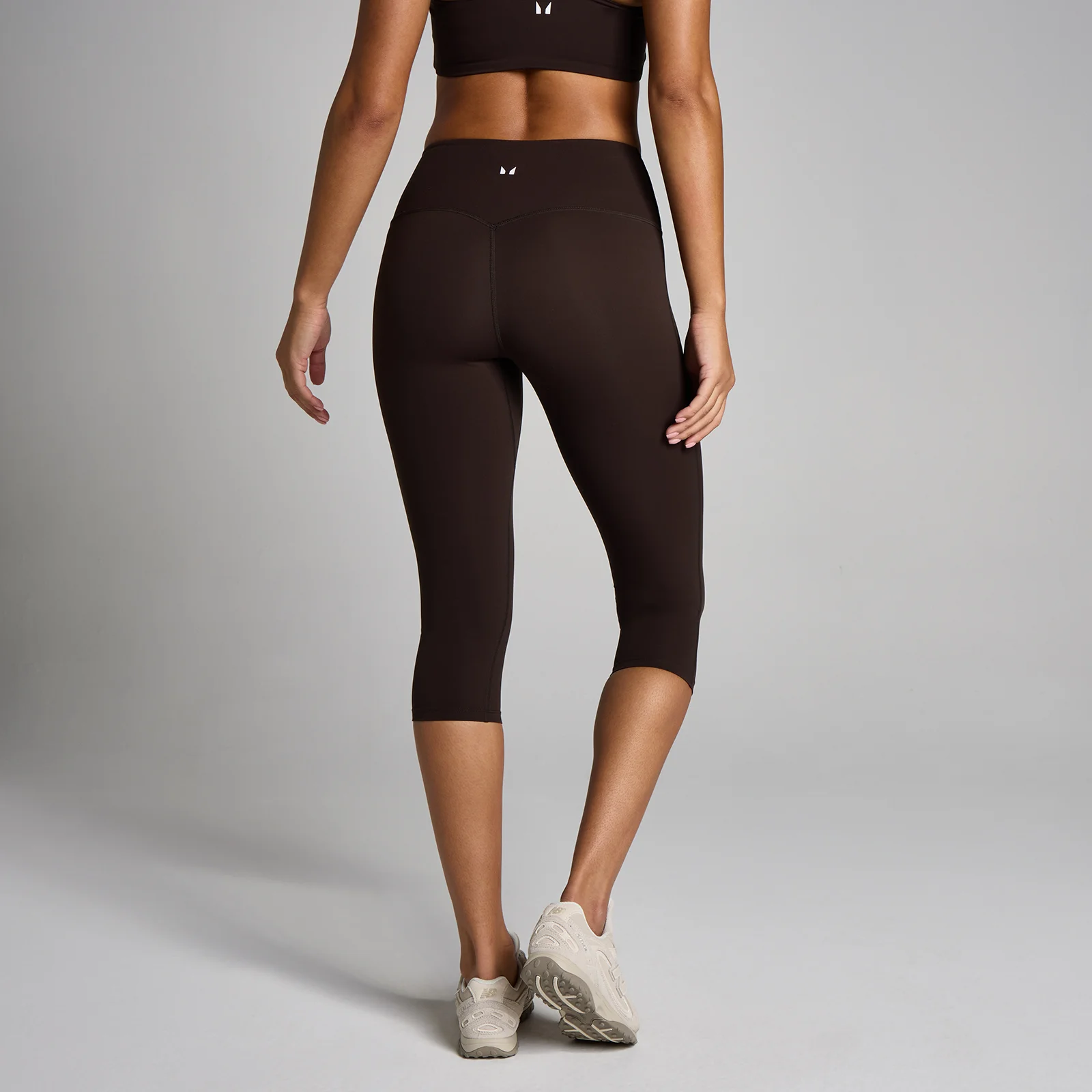 MP Damska Tempo Capri Leggings - Kakao - S Obraz 2