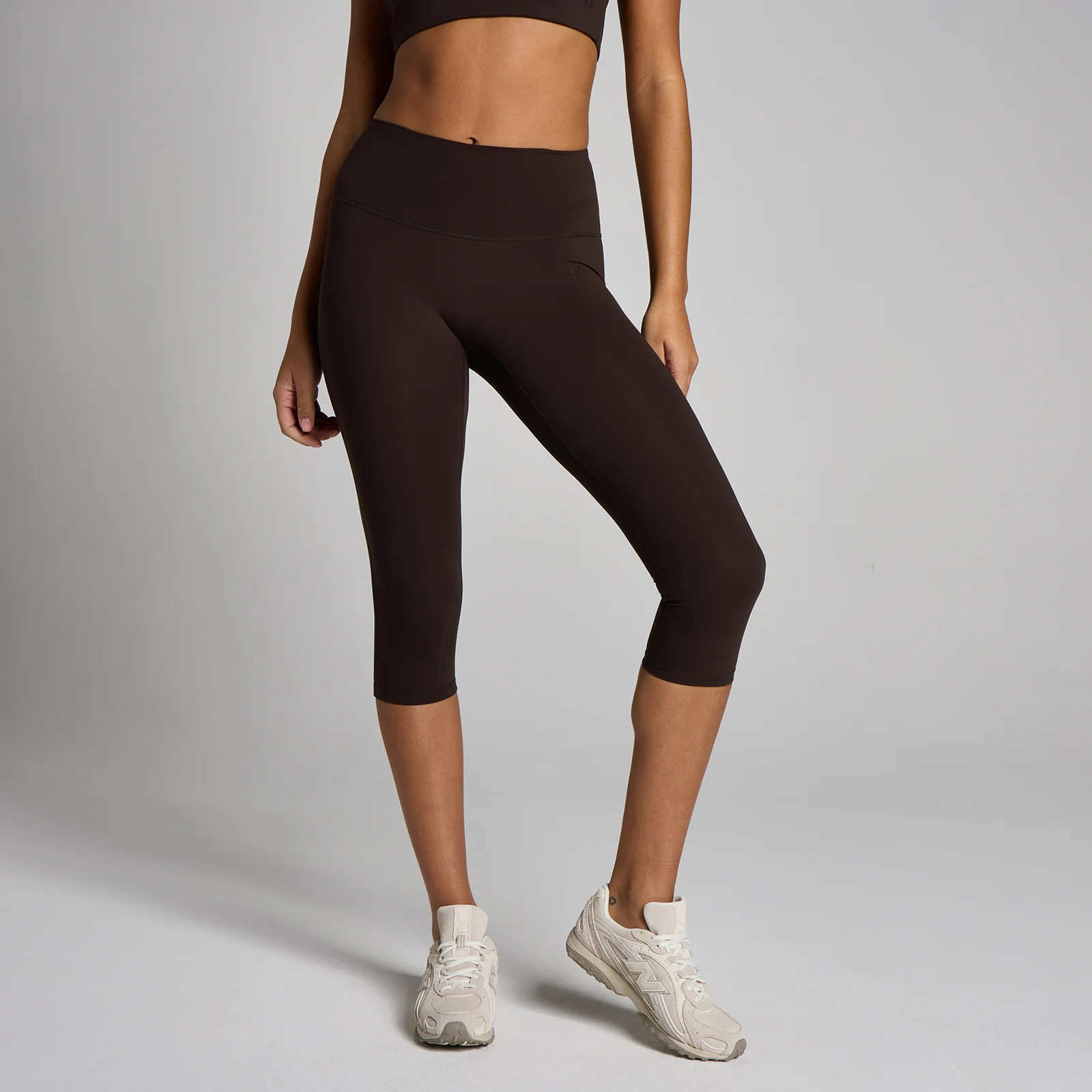 MP Damska Tempo Capri Leggings - Kakao - S Obraz 1