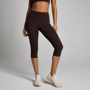 MP Damska Tempo Capri Leggings - Kakao - Size S
