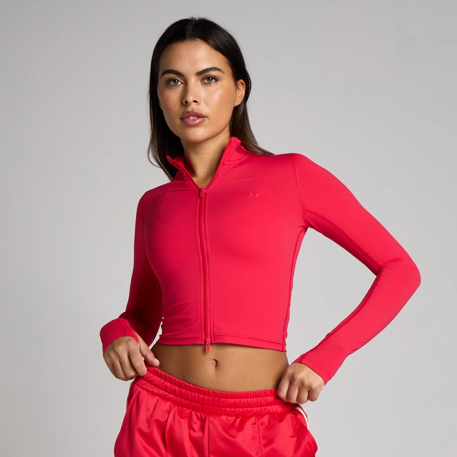 MP Damska Tempo Cropped Kurtka - Chilli - L Obraz 1