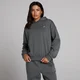 MP Damska Bluza z Kapturem Basics Oversize - Ciemny Szary