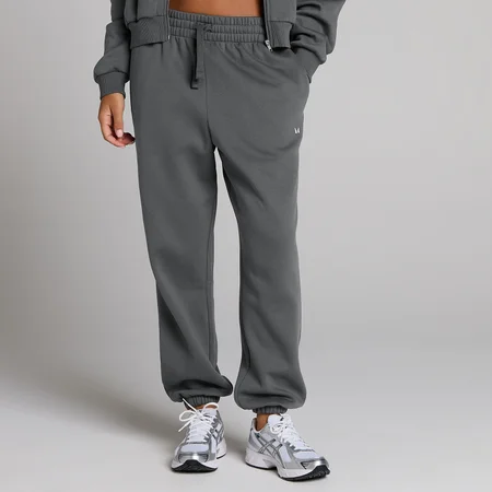 MP Spodnie Dresowe Damskie Basics Oversize - Ciemnoszary