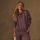 MP Bluza Damska X Tatiana z Kołnierzykiem - Mokka