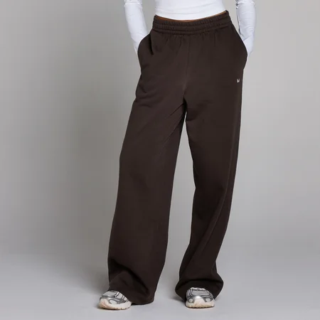 Spodnie Dresowe MP Women's Basics Tall Straight Leg - Kakaowy