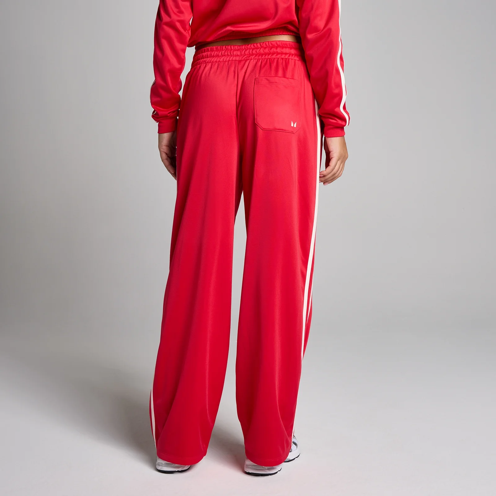 Damskie Spodnie Dresowe MP Tricot Track Proste - Chilli - S Obraz 2