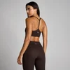 Damski Biustonosz Sportowy MP Tempo Strappy Racerback - Kakaowy