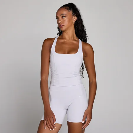 Koszulka Treningowa Damska MP Racer Back - Chalk Dust