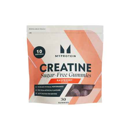 Żelki Kreatynowe - 30 Gummies - 10Porcja - Raspberry (Sugar-Free)