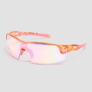 Okulary Biegowe MP z Etui - Zachód Słońca/Kosmo Różowy - Colour Sunset/Cosmo Pink