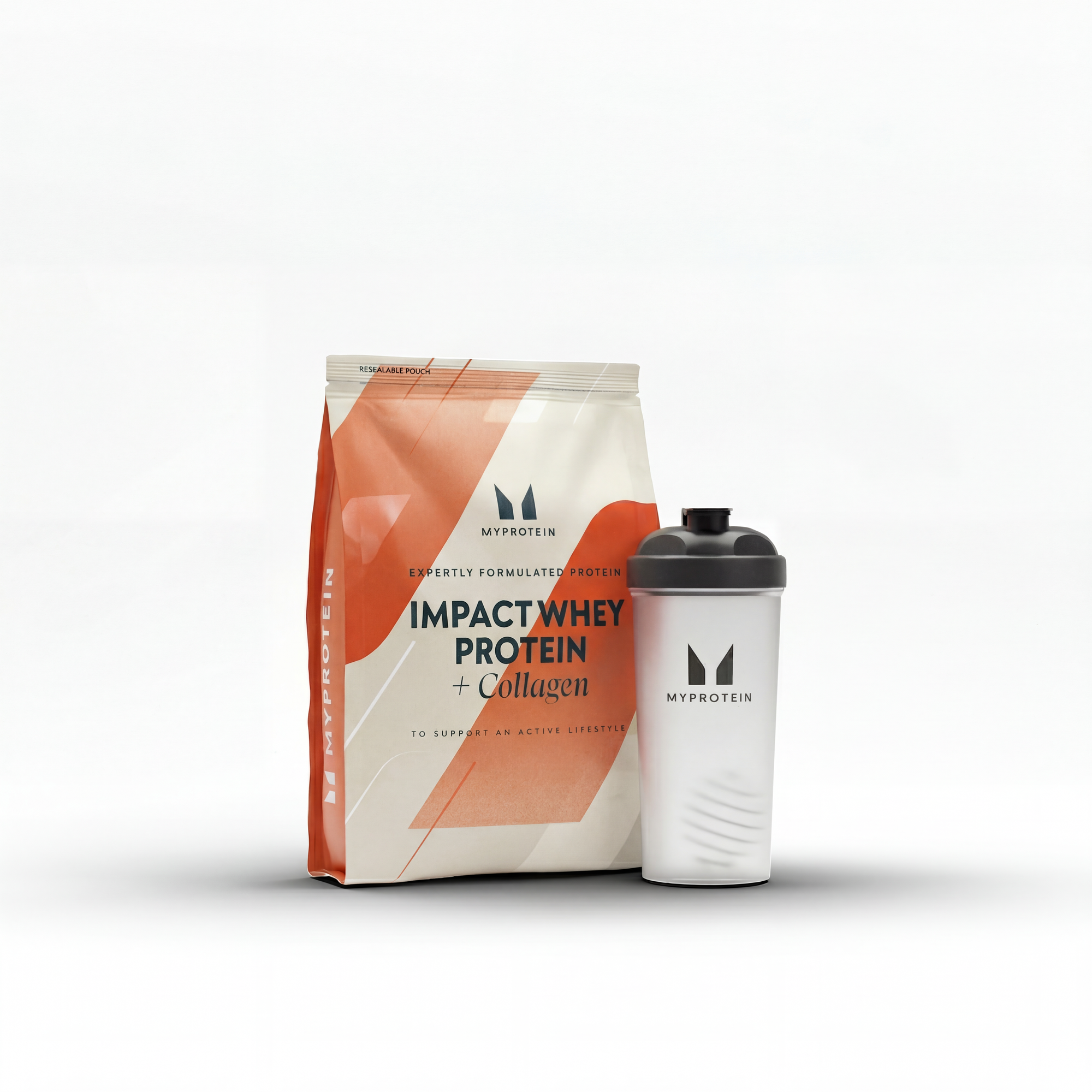 Zestaw Impact Protein - 30Porcja - Shaker - Chocolate (+Collagen) Obraz 1